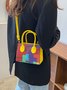 Color Block Color Block Art Small Tote Bag