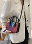 Color Block Color Block Art Small Tote Bag