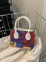 Color Block Color Block Art Small Tote Bag