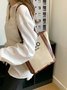 Hello Weekend Casual Commuting Large Capacity Tote Bag