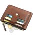 Leather Large Capacity Card Holder Coin Purse