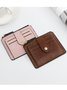Leather Large Capacity Card Holder Coin Purse