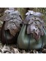 Vintage Mid-Century Western Leather Leaf Belt Bag