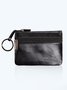 Cowhide Wax Leather Retro Simple Coin Purse