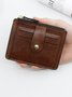 Leather Large Capacity Card Holder Coin Purse