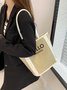 Hello Weekend Casual Commuting Large Capacity Tote Bag