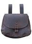Vintage Western Mid-Century Leather Belt Bag