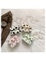 Valentine's Day Heart Plush Messenger Small Square Bag