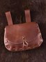 Vintage Western Mid-Century Leather Belt Bag