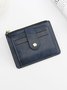 Leather Large Capacity Card Holder Coin Purse