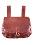 Vintage Western Mid-Century Leather Belt Bag