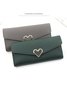 Valentine's Day Heart Long Wallet