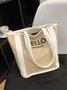 Hello Weekend Casual Commuting Large Capacity Tote Bag