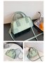 Commuter Color Block Tote Bag