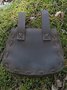 Vintage Western Mid-Century Leather Belt Bag