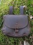 Vintage Western Mid-Century Leather Belt Bag