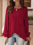 Regular Fit Urban Crew Neck Top
