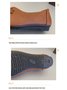 Vintage Casual Leaf Contrast Flats