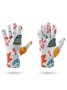 Bohemian Leaf Pattern Five Finger Gloves Daily Commuting Outdoor Accessories