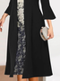 Lapel Collar Regular Fit Urban And Elegant Two-Piece Set