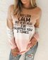 Casual Gradient Letter Print Crew Neck Knit Long Sleeve Sweatshirt