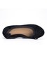 Retro Bow Comfortable Soft Shallow Ballet Shoes