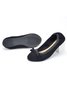 Retro Bow Comfortable Soft Shallow Ballet Shoes