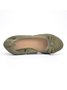 Retro Bow Comfortable Soft Shallow Ballet Shoes