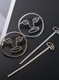 Bohemian Retro Abstract Hairpin Hair Clips Headwear