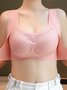 Comfortable and Soft Front Open Button Push Up Underwear Plus Size
