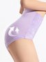 Comfortable Soft Lace High Waist Brief Plus Size