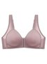 Push Up Front Fastening Wireless Bra Plus Size