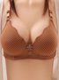 Comfortable Push Up Wireless Bra Plus Size