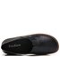 Solid Color Leather Soft Sole Casual Shoes