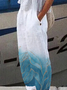 Loose Casual Ombre Casual Pants