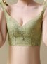 Sexy Lace Push Up Wireless Bra Plus Size