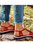 2018 Summer Handmade Breathable Bandage Beach Flat Sandals