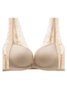 Sexy Lace Back Button Front Bra