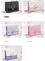 Valentine's Day Glitter Sequins Love Button Shoulder Bag