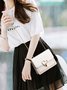 Valentine's Day Glitter Sequins Love Button Shoulder Bag