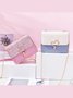 Valentine's Day Glitter Sequins Love Button Shoulder Bag
