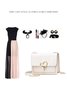 Valentine's Day Glitter Sequins Love Button Shoulder Bag
