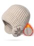 Casual Wool Snowflake Pattern Velvet Beanie Daily Commuting Home Outdoor Sports Accessories