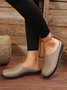 Plus Size Plain Color Mesh Fabric Flat Clog Shoes