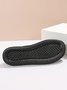 Plus Size Plain Color Mesh Fabric Flat Clog Shoes