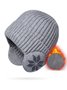 Casual Wool Snowflake Pattern Velvet Beanie Daily Commuting Home Outdoor Sports Accessories