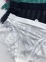 Comfortable Sexy Lace Briefs Plus Size