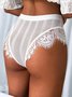 Comfortable Sexy Lace Briefs Plus Size