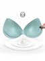 Seamless Push Up Jacquard Wireless Bra Plus Size