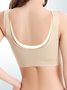 Push Up Breathable Soft Seamless Sports Bra Plus Size